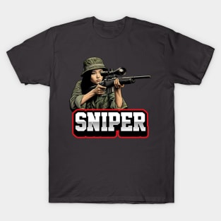 Sniper Girl T-Shirt